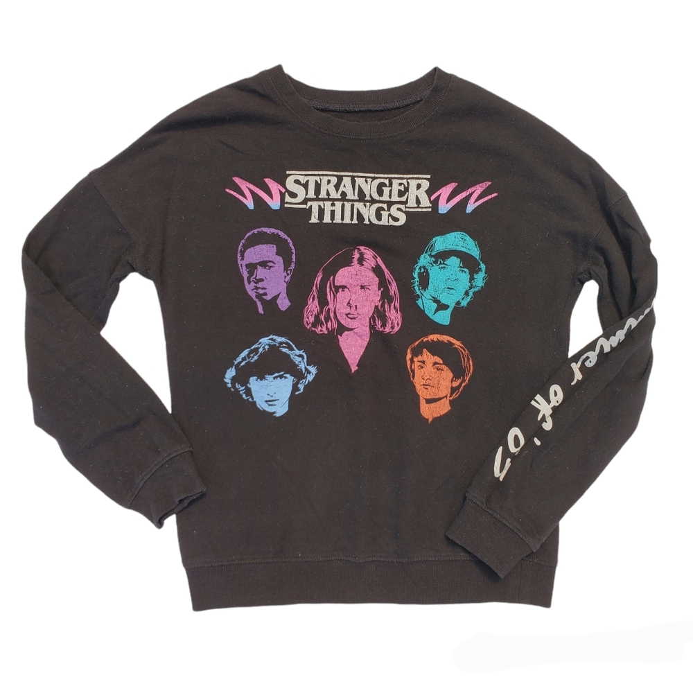 Stranger Things Summer of '85 Pullover Sweatshirt Size XS